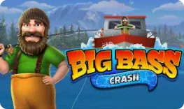 Big Bass Crash játék a Sierra Casinóban